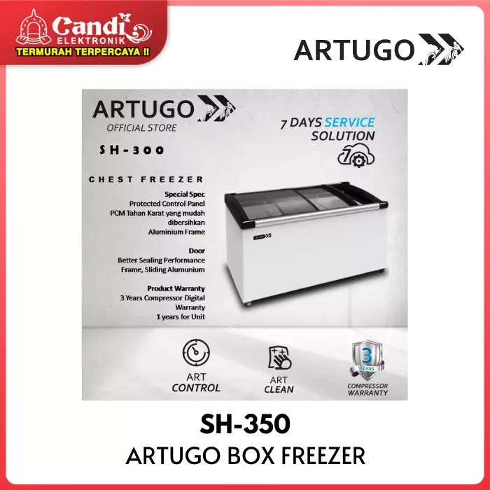 BOX FREEZER SLIDING DOOR ARTUGO